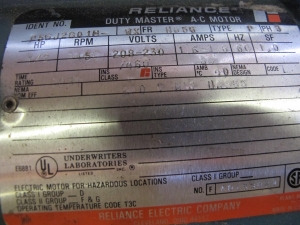 LOT TO INCLUDE PROSSER, JOHNSON CONTROLS, FLOWSERVE: (3) ACTUATOR, 25 PSI MAX RATING, PNEUMATIC KIND. PISTON FOR AIR CONDITIONING, (1) FLOWSERVE MOTOR, 125 VDC, 1900 RPM, NUC,120V, HTR, SMB-000, (1) STERNS SPRING SET DISK BRAKE, HORIZONTAL MOUNTING MOTOR, MODEL#1-055-716-05-XG, 95V, (2) HOLOPHANE LIGHTING FIXTURES, (1) RELIANCE, DUTYMASTER, AC MOTOR, MODEL#P56J2801M-WX. LOADING & HANDLING FEE $15-4536